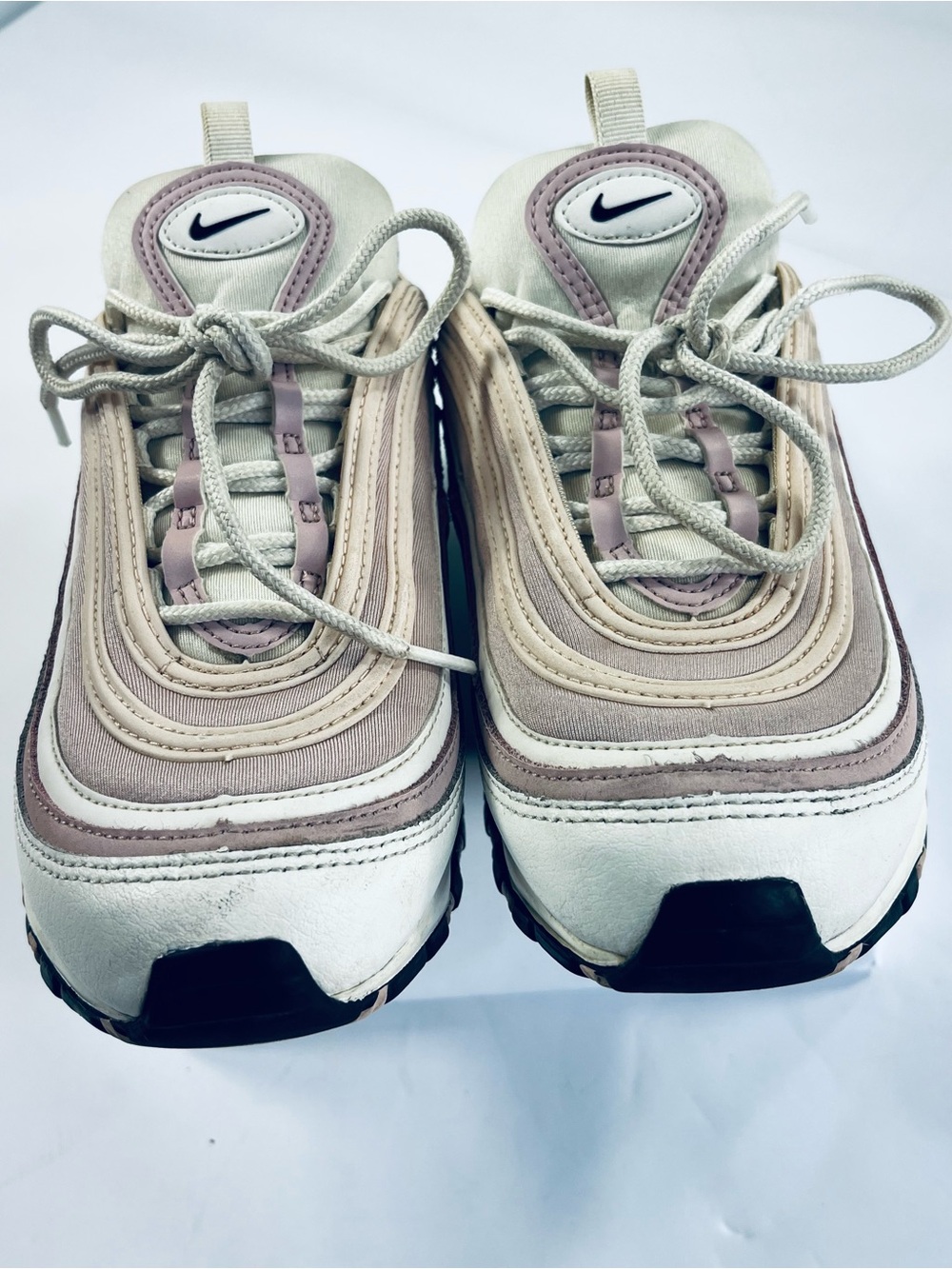 Nike Air Max 97’ Pink Cream Summit White #DA9325-100 Women’s Shoes Size:6.5 - Picture 3 of 15